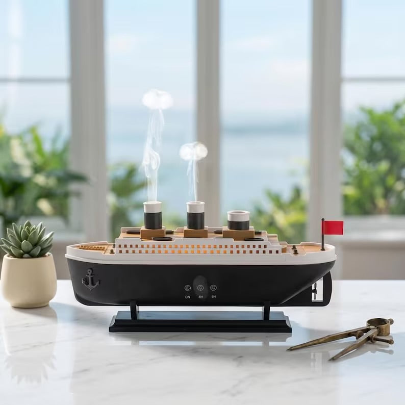 Difuzor Aromaterapie USB | Vapor – Abur & LED Multicolor amazio