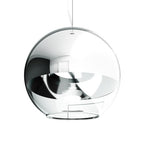 BEAU MONDE 35 suspendat  sticlă de crom/sticlă transparentă 230V LED E27 15W
