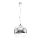 BEAU MONDE 35 suspendat  sticlă de crom/sticlă transparentă 230V LED E27 15W