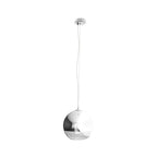 BEAU MONDE 35 suspendat  sticlă de crom/sticlă transparentă 230V LED E27 15W