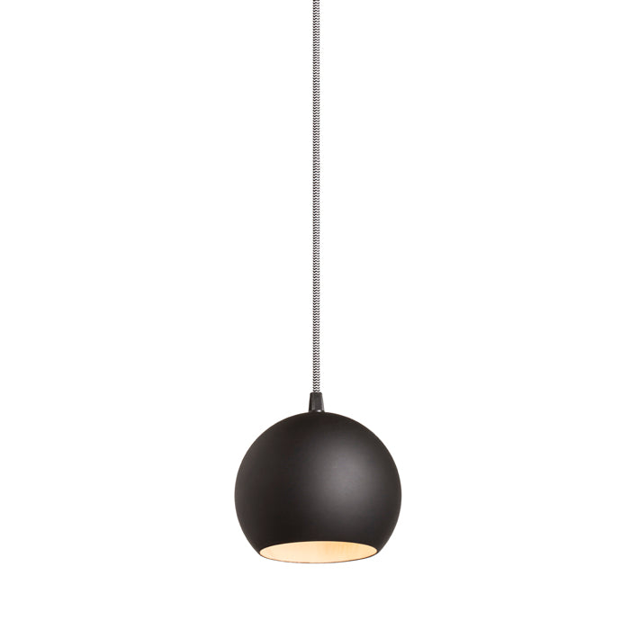COPA suspendat negru sticlă 230V LED E27 11W