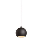 COPA suspendat negru sticlă 230V LED E27 11W