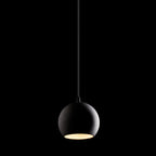 COPA suspendat negru sticlă 230V LED E27 11W