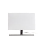 PLAZA S de masă alb crom 230V LED E27 15W