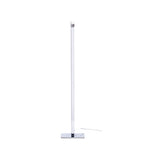 PLAZA de podea alb crom 230V LED E27 15W