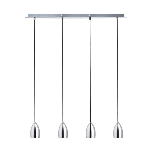 BABADES IV suspendat  crom 230V GU10 4x35W