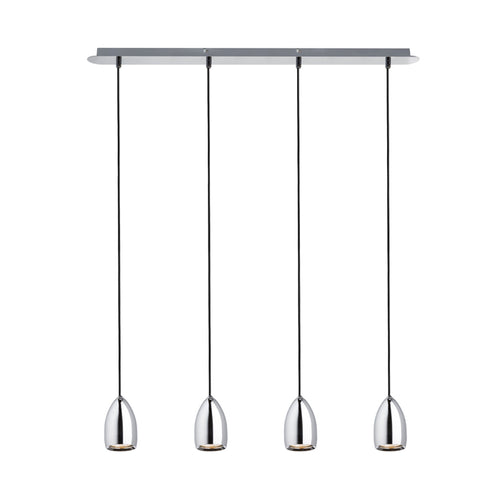 BABADES IV suspendat  crom 230V GU10 4x35W