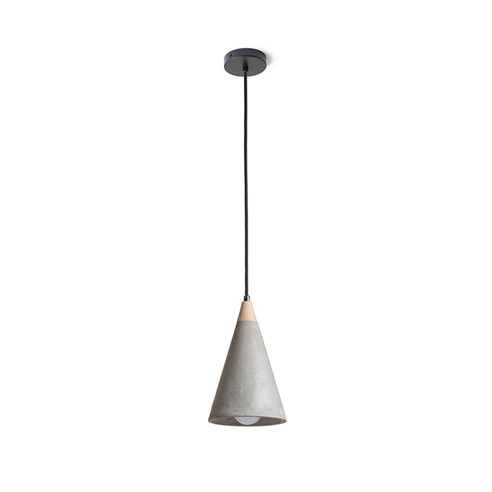 HEIDI suspendat  beton/lemn 230V LED E27 11W