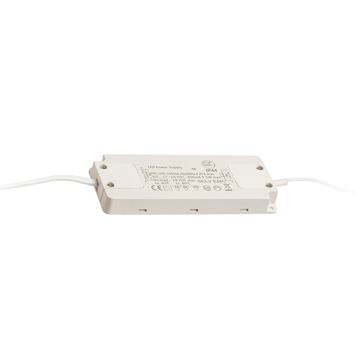 SAVOY 24 pe dulap  crom 230V LED 8W 120° IP44  3000K