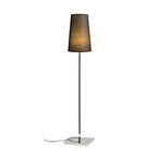 LULU de podea negru crom 230V LED E27 8W