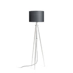GARDETTE de podea negru aluminiu 230V LED E27 15W