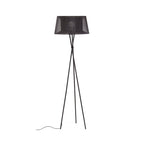 BOULOGNE de podea negru  230V LED E27 15W