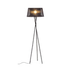 BOULOGNE de podea negru  230V LED E27 15W
