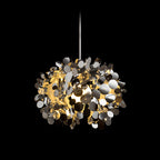 CONFETTI suspendat  folie de crom 230V LED E27 15W
