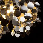 CONFETTI suspendat  folie de crom 230V LED E27 15W