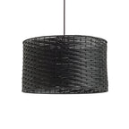FIATLUX 41/24 suspendat negru bambus 230V LED E27 15W