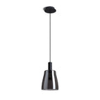 BELLINI M LED suspendat negru sticlă afumată 230V LED 5W 30°  3000K