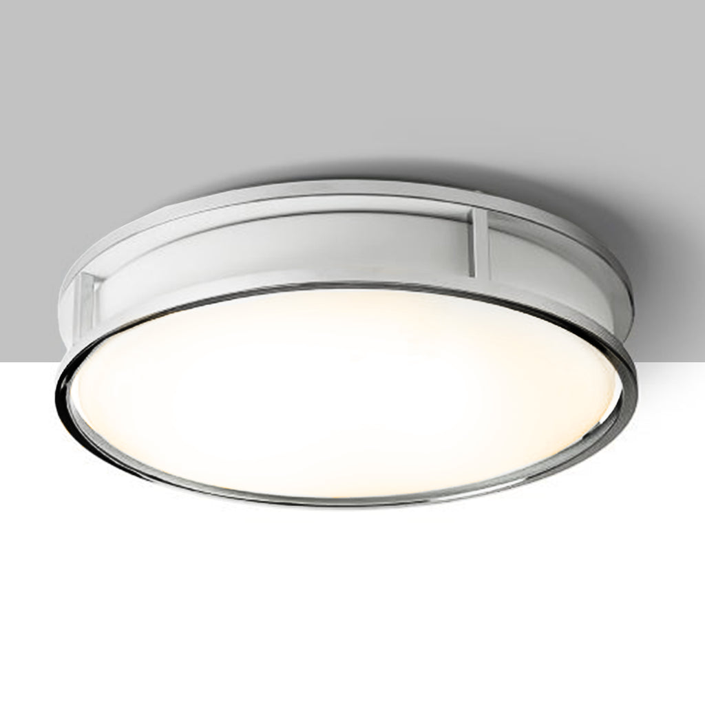 GRANDE LED 35 de tavan sticlă opal/negru 230V LED 24W IP44 3000K