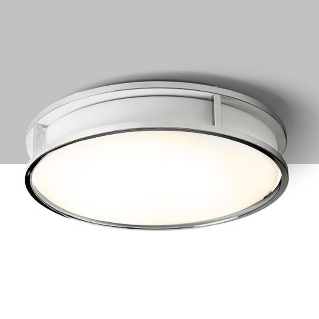 GRANDE LED 35 de tavan sticlă opal/negru 230V LED 24W IP44 3000K