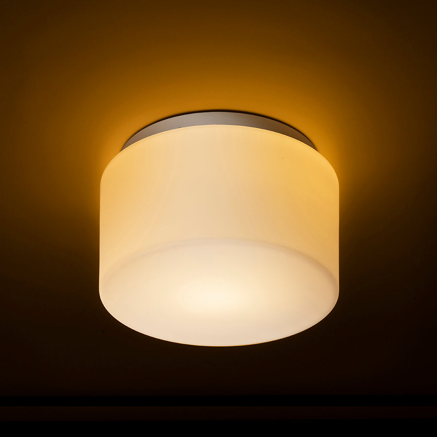 ARANA R 27 de tavan  sticlă opal/crom 230V LED E27 15W IP44