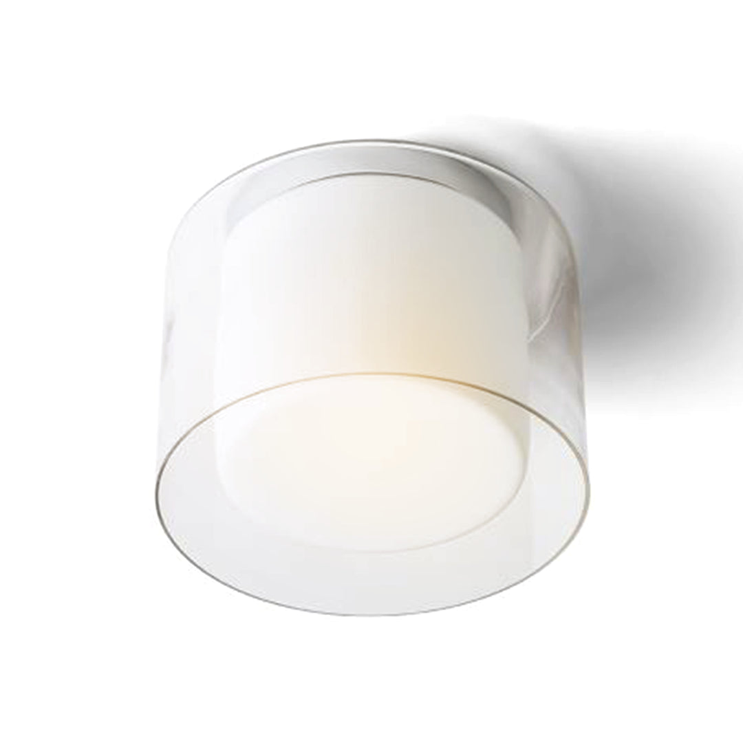 VENICE 23 de tavan  sticlă transparentă/sticlă opal/crom 230V LED E27 11W IP44