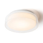 VENICE LED 30 de tavan sticlă transparentă/sticlă opal/crom 230V LED 12W IP44 3000K
