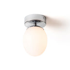 MERINGUE 11 de tavan sticlă opal/crom 230V LED G9 9W IP44