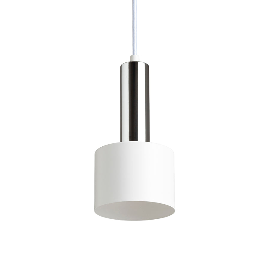 GIULIA 12 suspendat alb crom 230V LED E27 11W