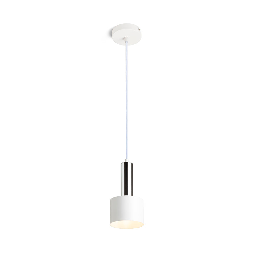 GIULIA 12 suspendat alb crom 230V LED E27 11W
