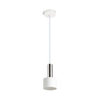 GIULIA 12 suspendat alb crom 230V LED E27 11W