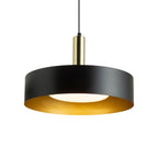 GIULIA 40 suspendat negru/aurie maro alamă 230V LED E27 30W