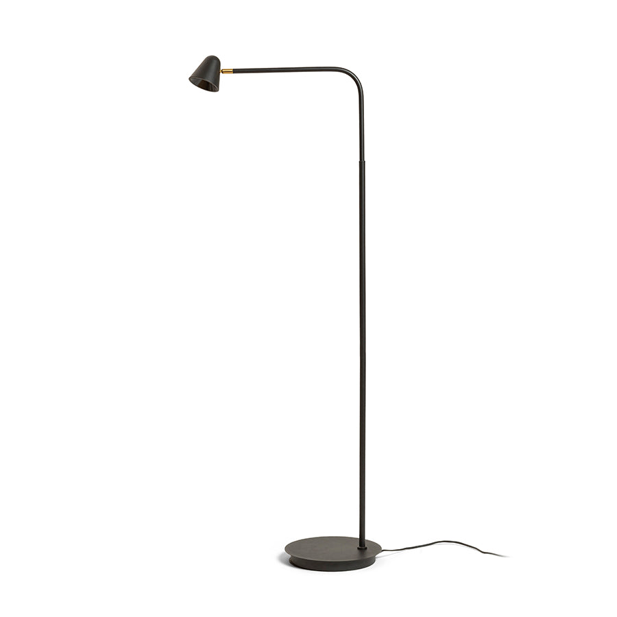 STIG de podea negru  230V LED 8.4W 34°  3000K