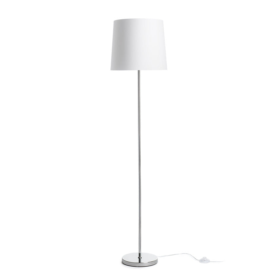 NYC/CONNY 35 de podea  poligot alb/crom 230V LED E27 15W