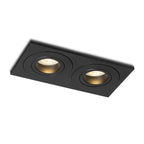 GALO II încastrat negru 230V LED GU10 9W IP65