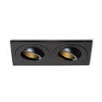 GALO II încastrat negru 230V LED GU10 9W IP65