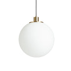 BOULDER 30 suspendat sticlă transparentă/negru 230V LED E27 15W
