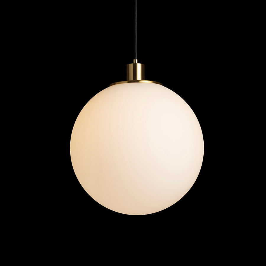 BOULDER 30 suspendat sticlă transparentă/negru 230V LED E27 15W