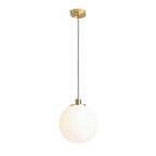 BOULDER 30 suspendat sticlă transparentă/negru 230V LED E27 15W