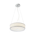 CASSABLANCA LED 40  suspendat  crom/sticlă 230V LED 35W  3000K