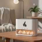 Blaze Aroma Diffuser - Himalayan Salt Chamber - USB-C - Flame Effect (Salt included) AW Dropship Europe