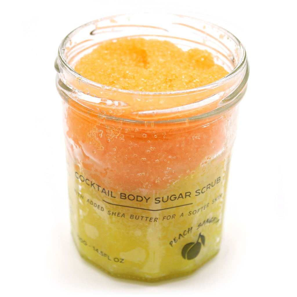 Dulceață de Piersică în Fiecare Zi – Scrub Corporal Peach Sangria 300g amazio