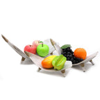 Set Bolțuri din Frunză de Cocos - Alb Spălat (3 buc.)