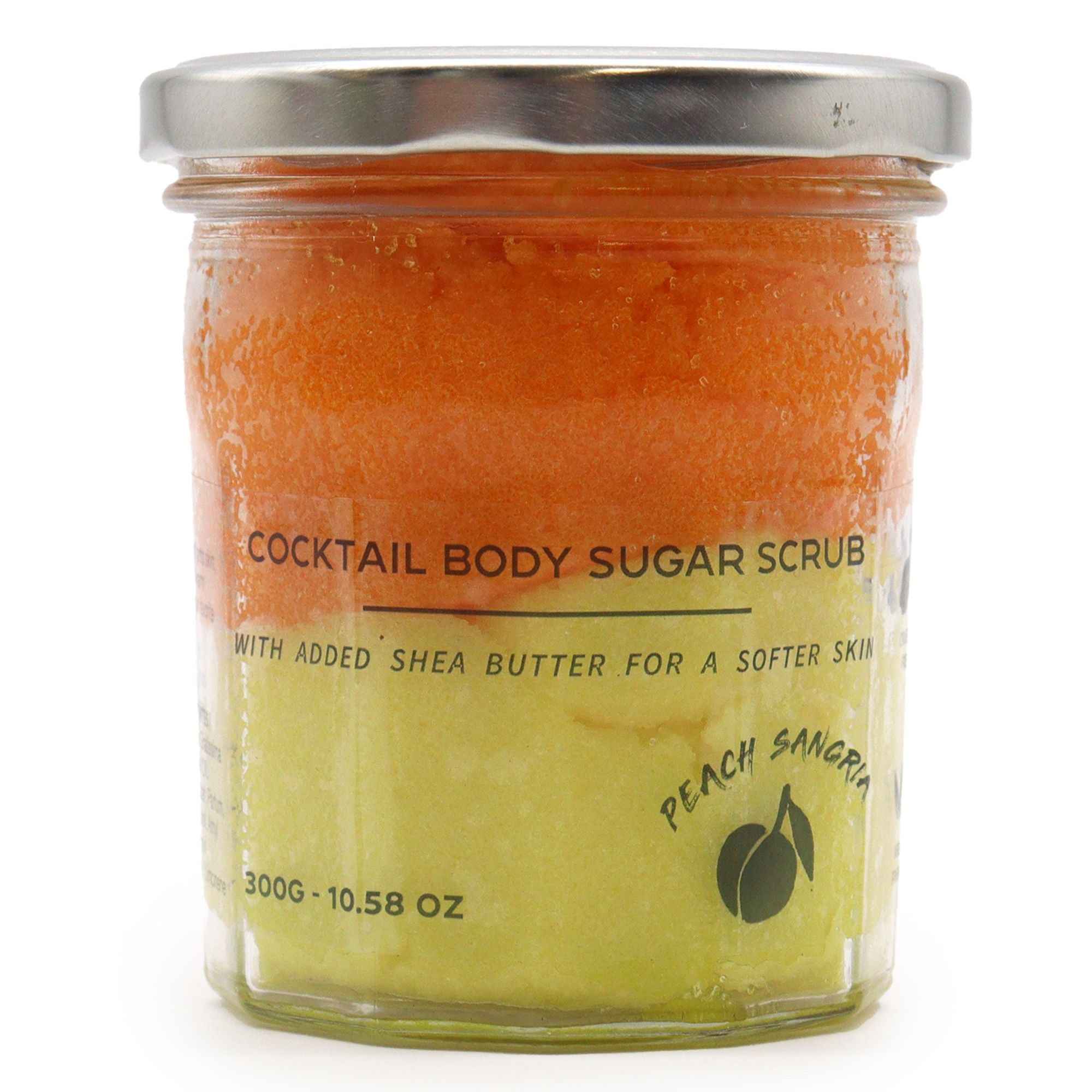 Scrub Corporal cu Zahăr Parfumat - Peach Sangria 300g