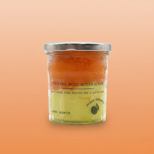 Scrub Corporal cu Zahăr Parfumat - Peach Sangria 300g