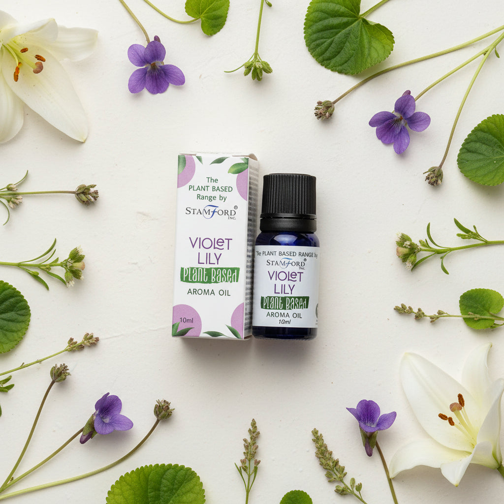 Ulei aromatic pe bază de plante - Viorea și Crin