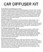 Kit Difuzor Auto – Ulei Esențial | Libelulă amazio