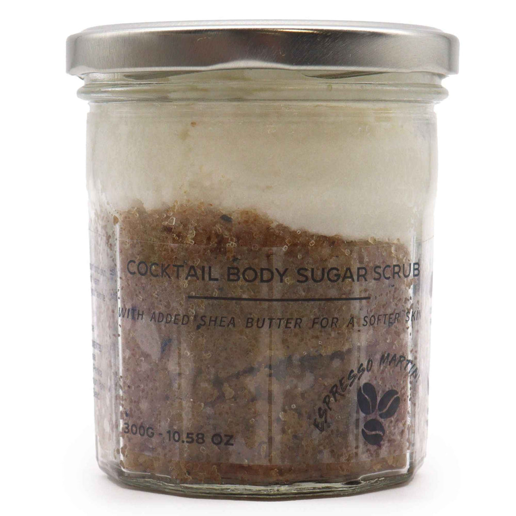 Scrub Corporal cu Zahăr Parfumat - Espresso Martini 300g