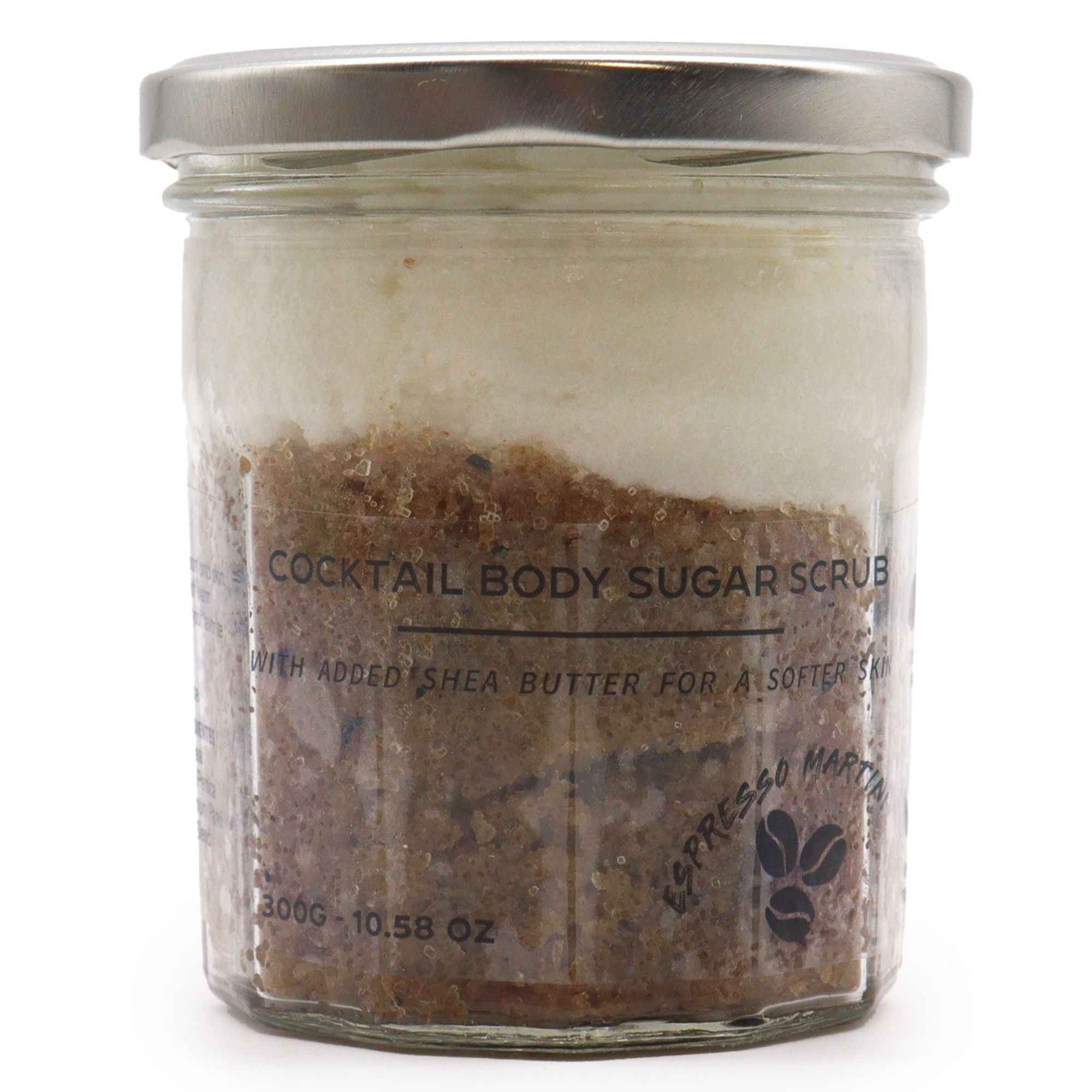 Scrub Corporal cu Zahăr Parfumat - Espresso Martini 300g
