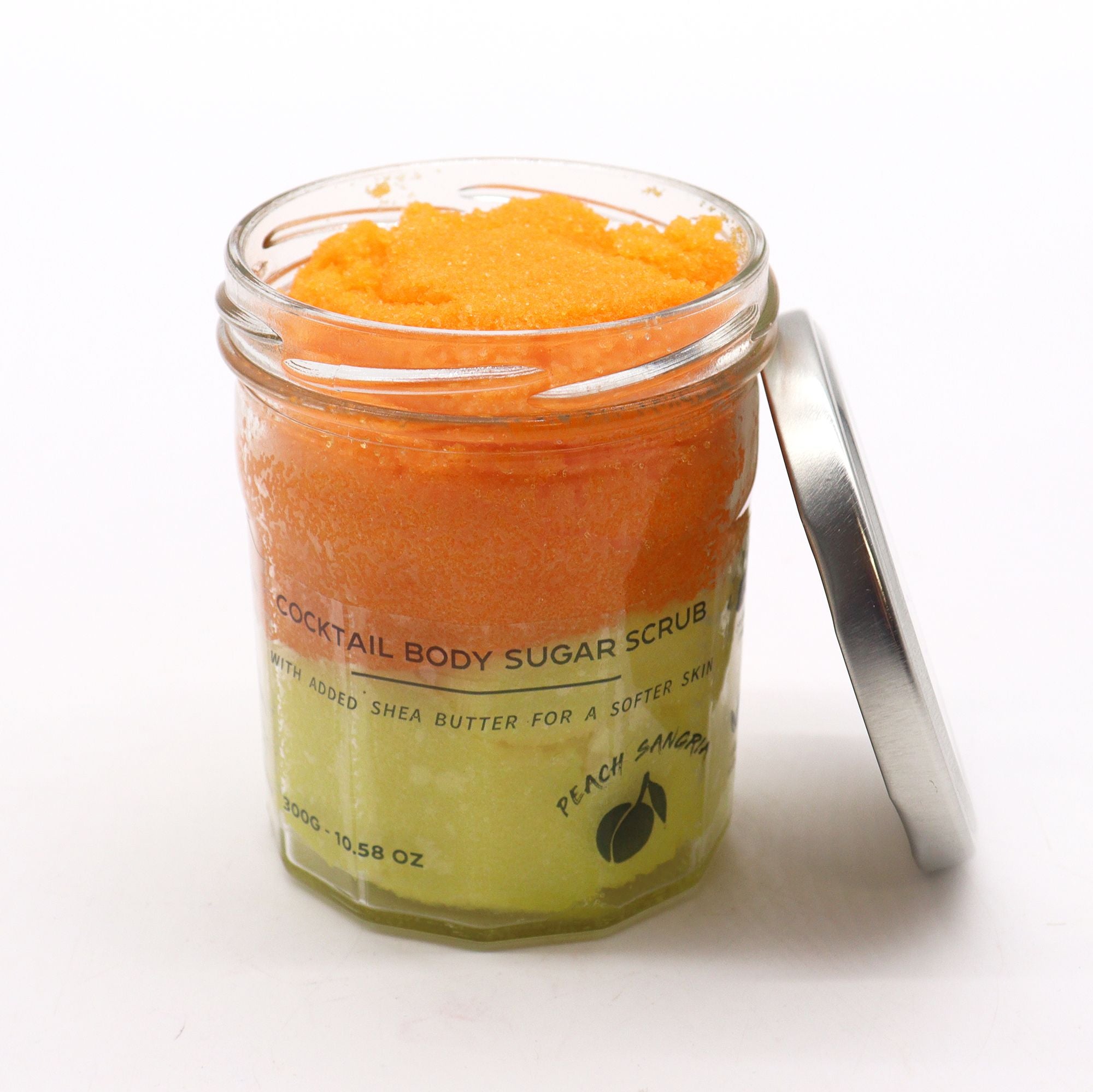 Dulceață de Piersică în Fiecare Zi – Scrub Corporal Peach Sangria 300g amazio