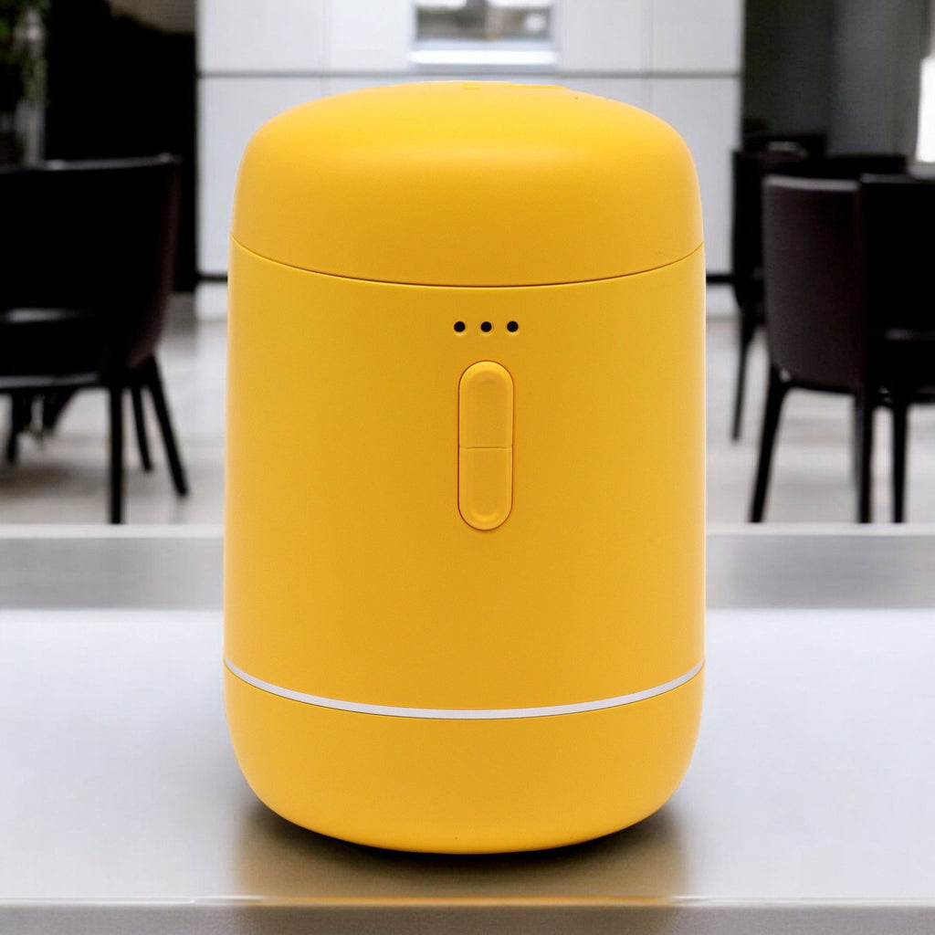 Single Waterless Oil Nebulizer - USB to C Yellow AW Dropship Europe